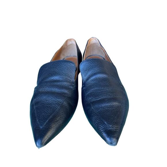 M. Gemi Leather Pointed Tow Flats size 37.5 - Picture 3 of 8